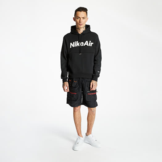 nike air black and white hoodie