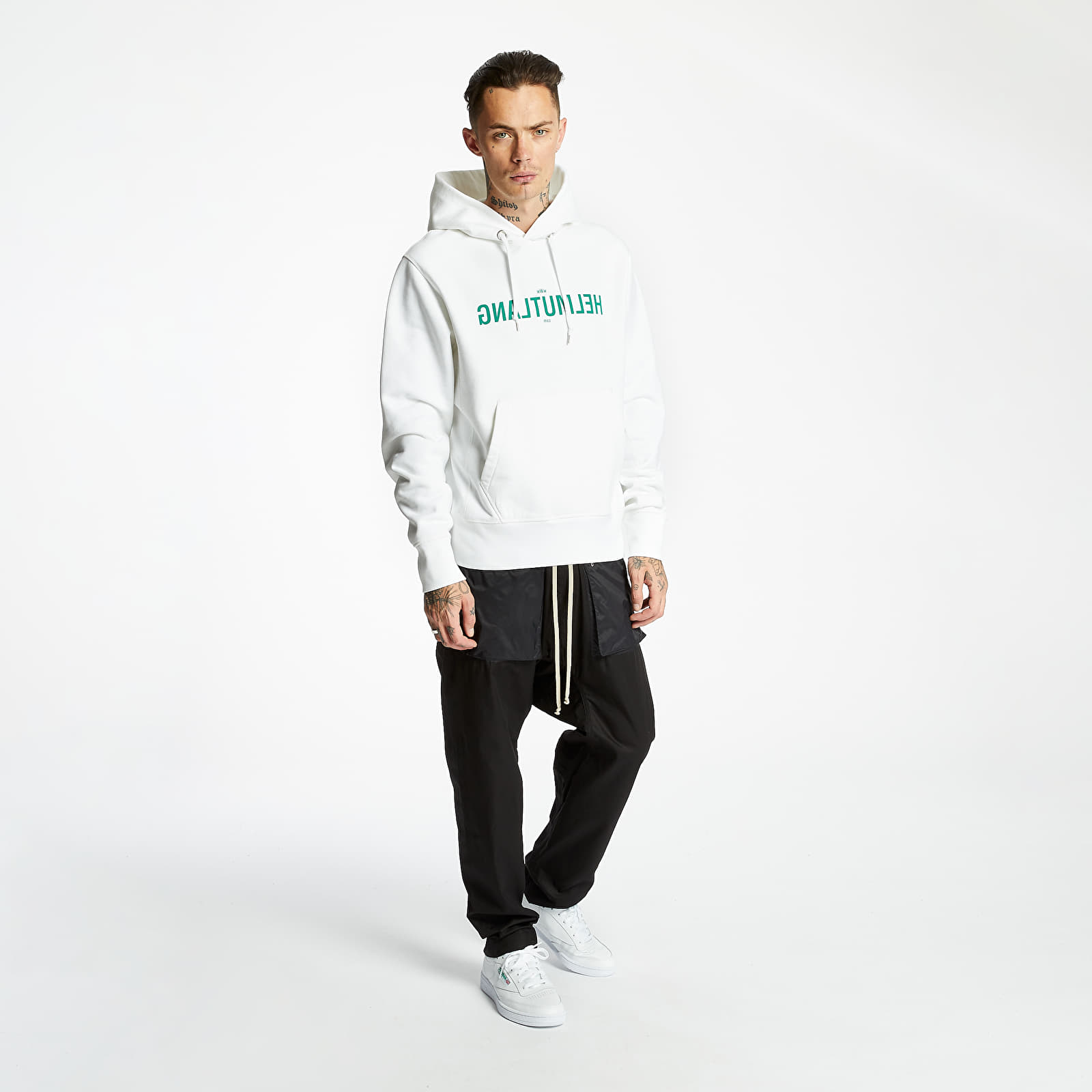 Hoodies and sweatshirts  HELMUT LANG Web Standard Hoodie Chalk White