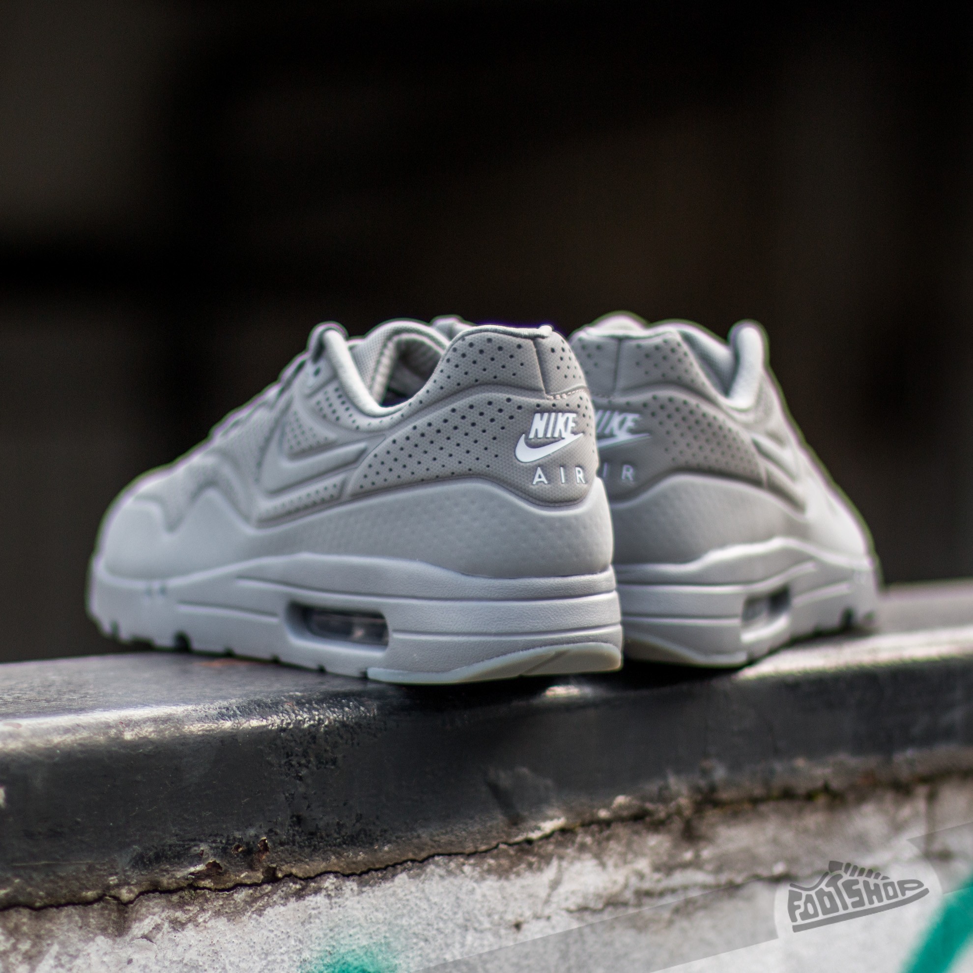 Zapatillas Hombre Nike Air Max 1 Ultra Moire Medium Grey/ Medium Grey- Natural Grey