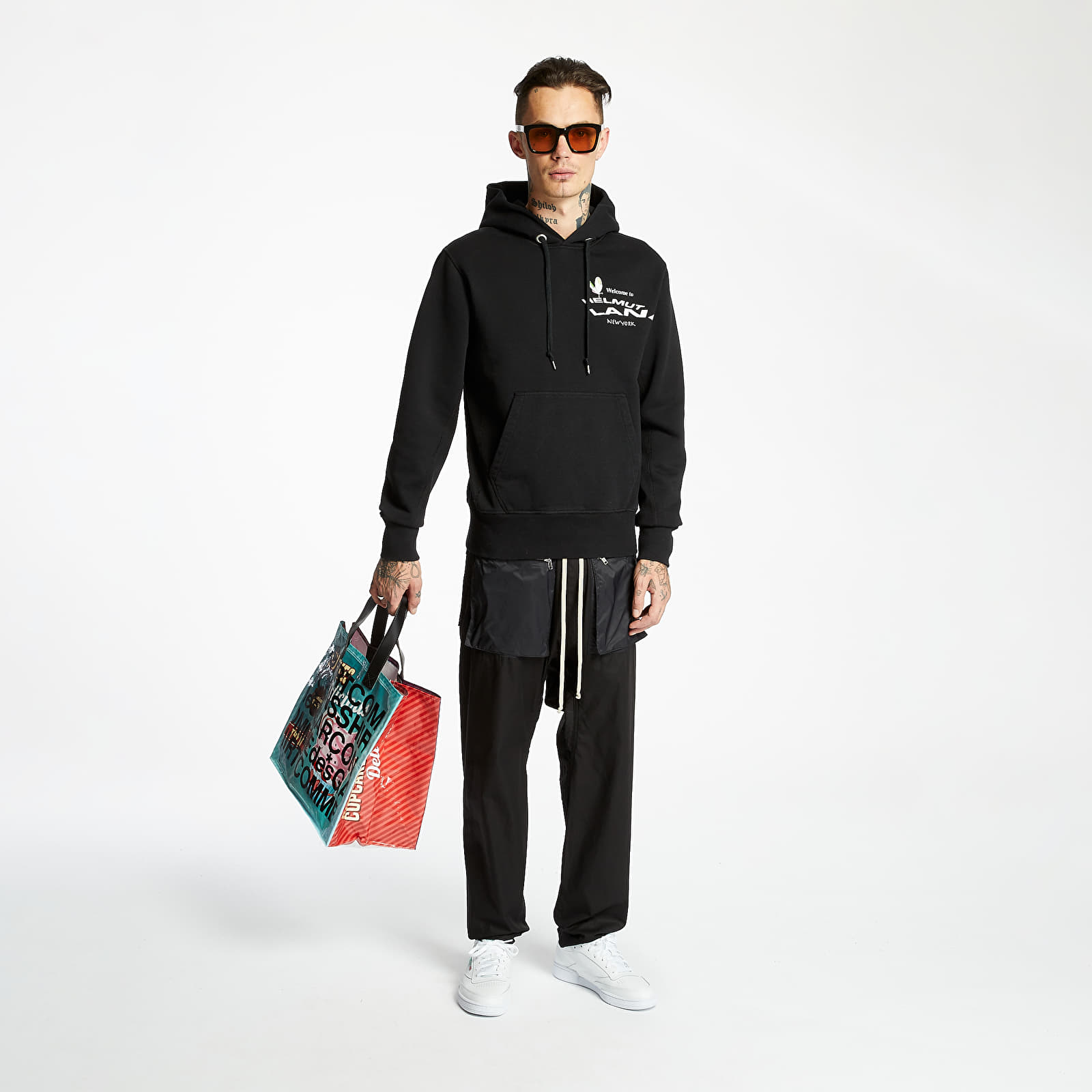 HELMUT LANG Mascot Standard Hoodie Basalt Black | Footshop