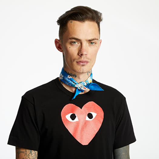 Comme des Garçons PLAY Tee UNISEX Black | Footshop