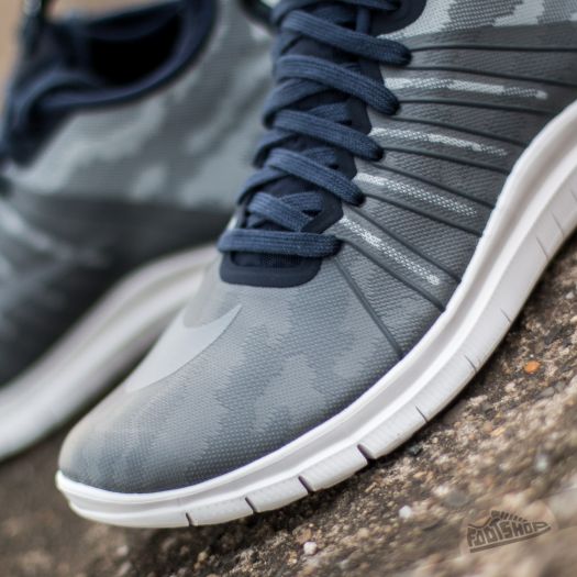Nike Free Hypervenom 2 FC Flat Silver Clear Grey Obsidian Dark Grey