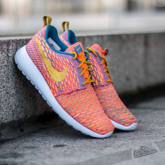 Nike roshe flyknit store mujer amarillo