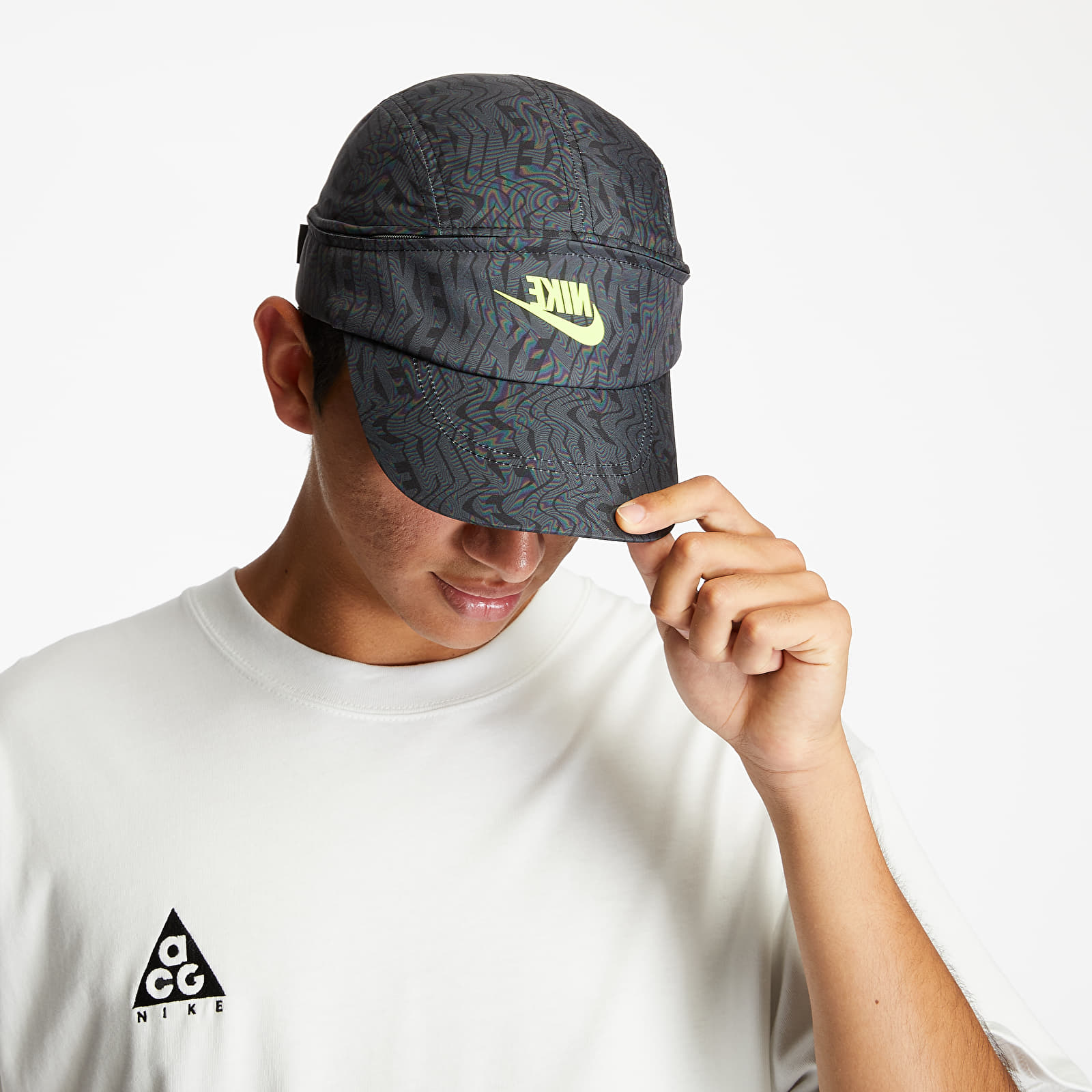 Caps Nike Sportswear Tailwind Festival Cap Black/ Volt