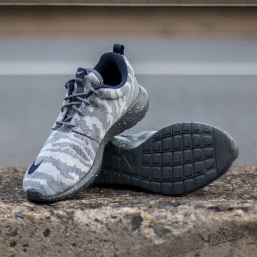 Nike Roshe NM FB Flat Silver Obsidian Dark Grey Cool Grey