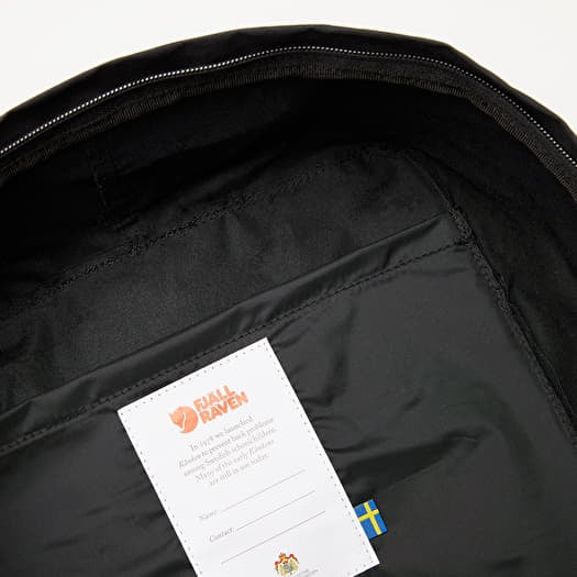 Kanken backpack black ox red cheap