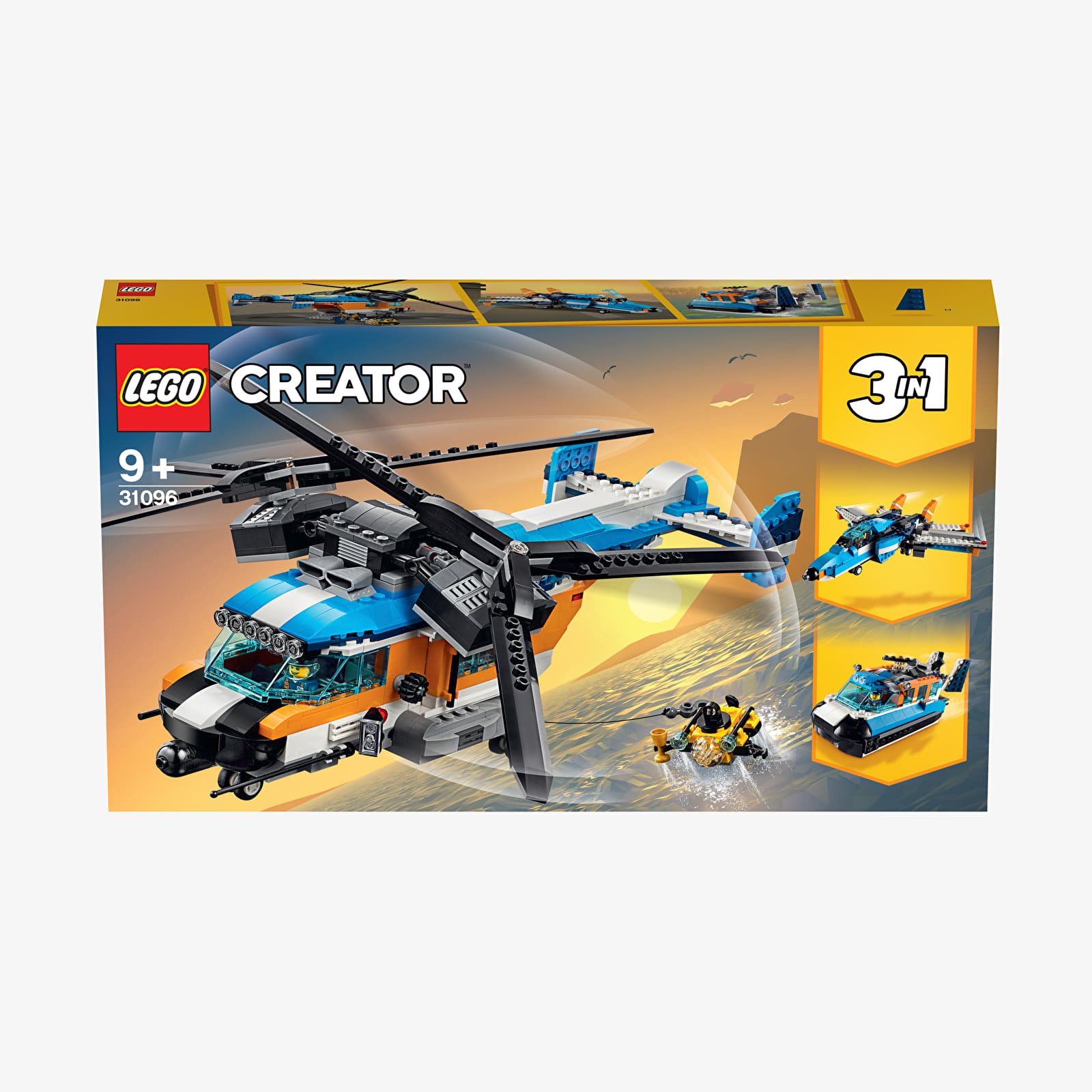 LEGO®-sett LEGO® Creator 31096 3 in 1 Creator Two-Rotor Helicopter