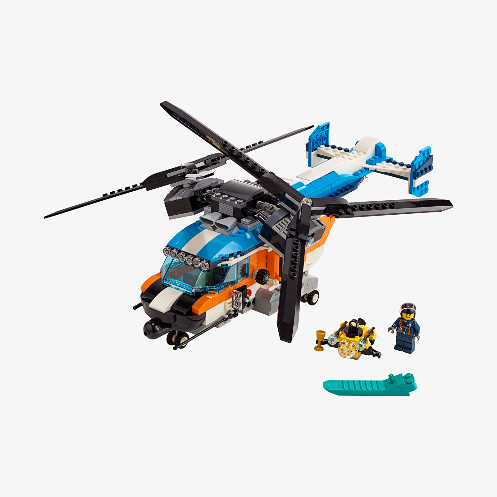 LEGO kits LEGO Creator 31096 3 in 1 Creator Two Rotor Helicopter