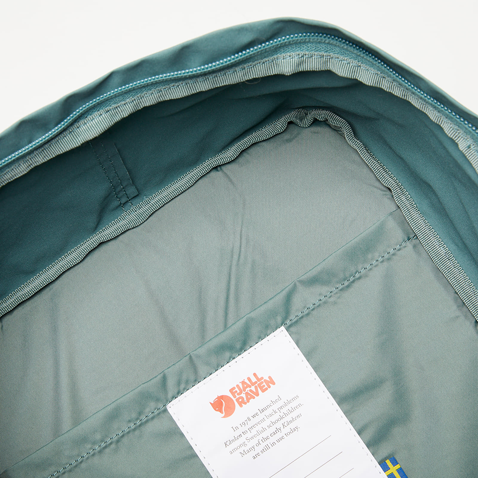 Fjallraven kanken backpack frost green chess pattern outlet