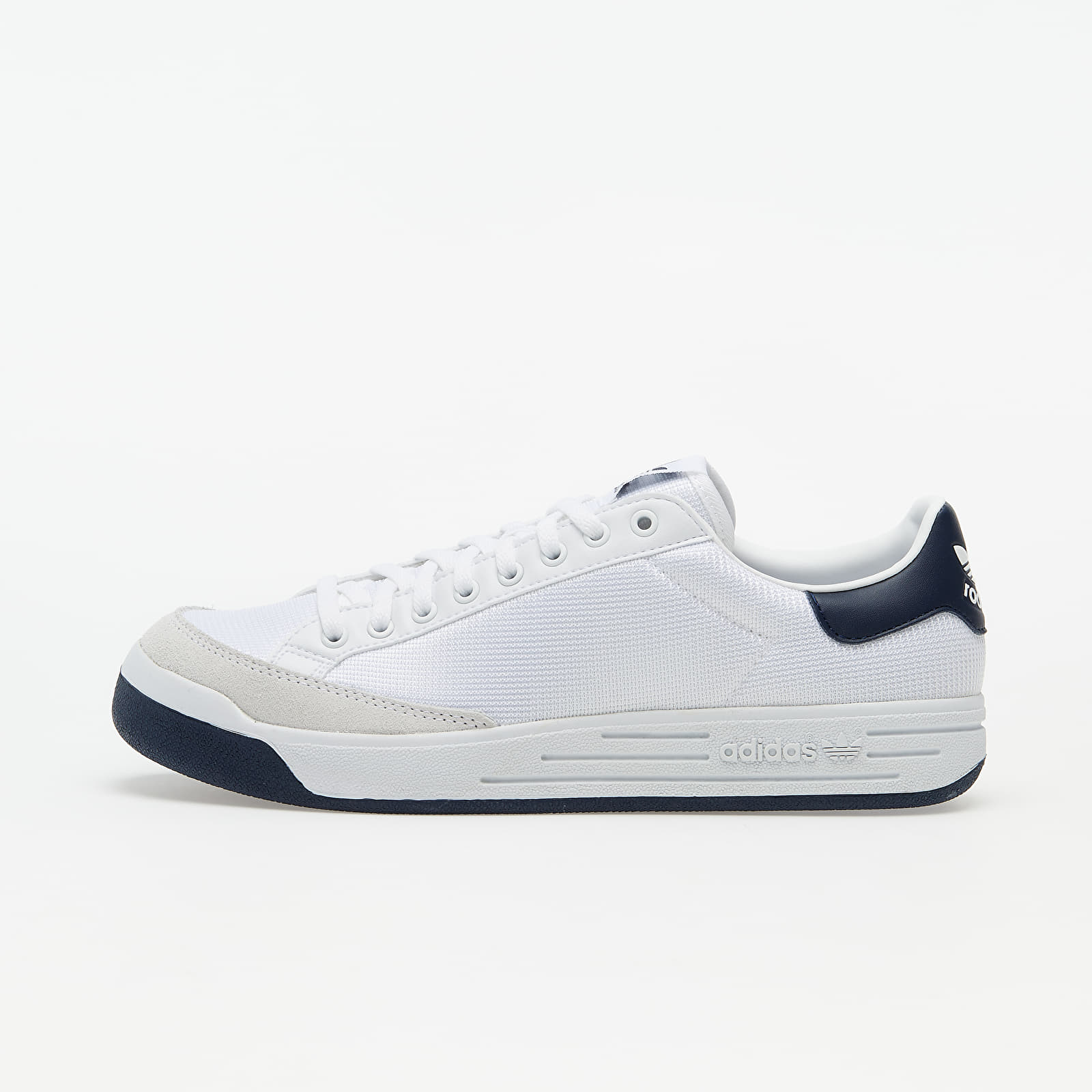 Scarpe uomo adidas Rod Laver Run White Run White Collegiate Navy
