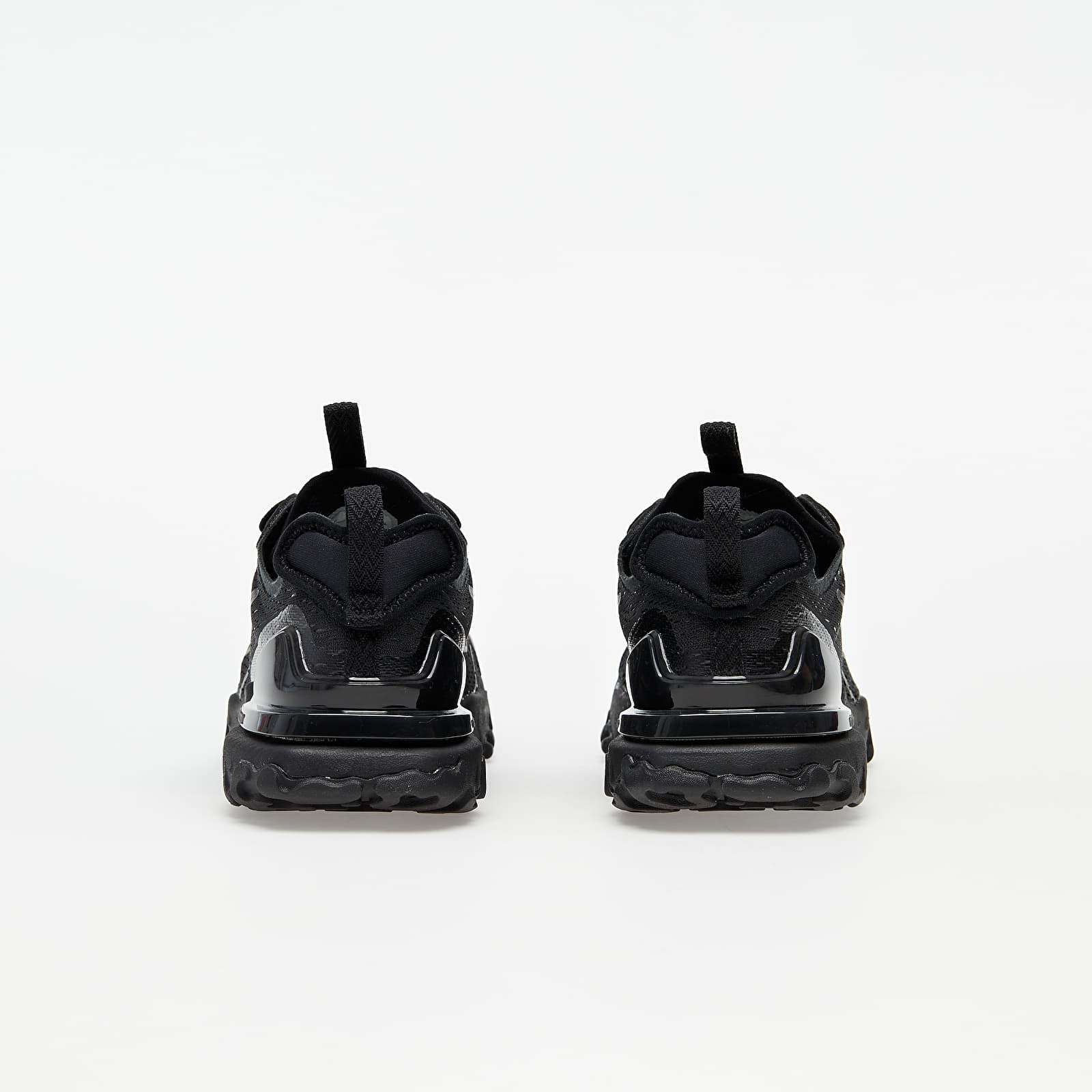 Gyerek sneakerek and cipők Nike React Vision (GS) Black/ Black-Smoke Grey