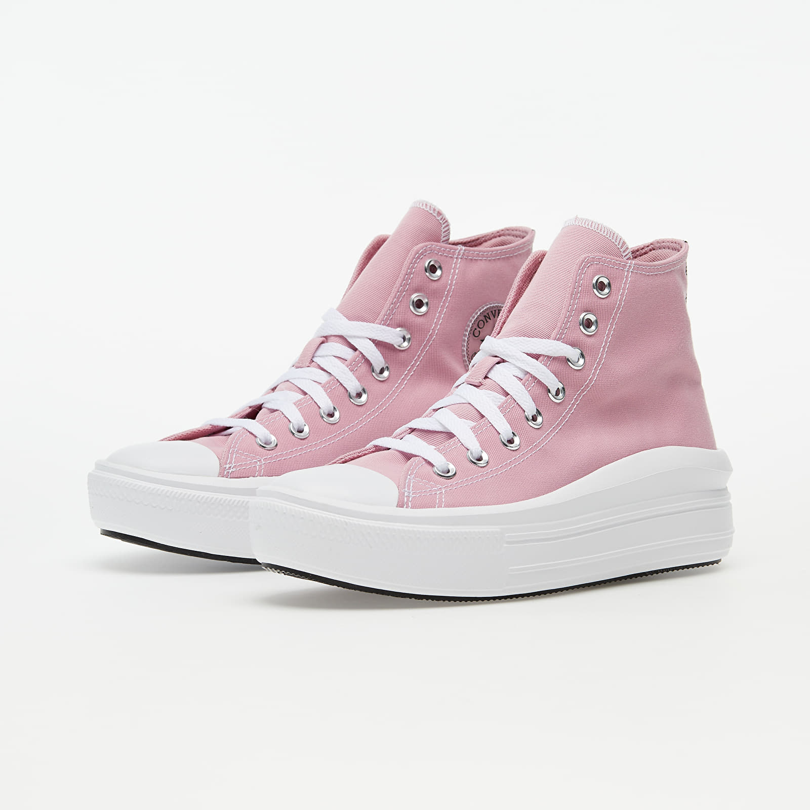 Converse rose plateforme shop