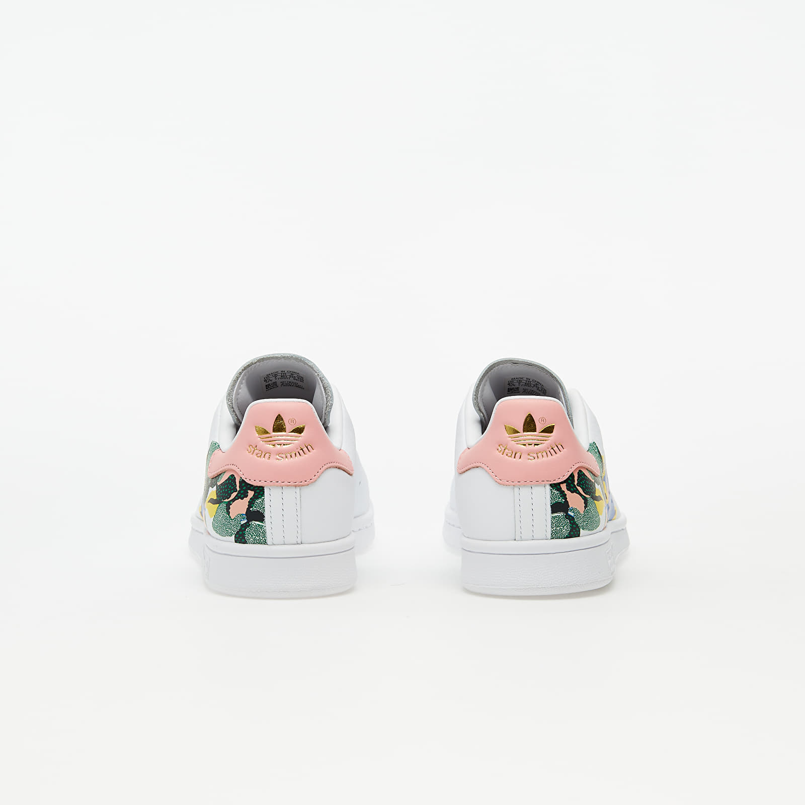 Adidas stan smith pink gold hot sale
