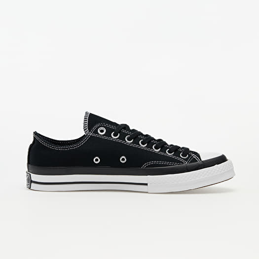 Men s shoes Converse x Fragment Design x Moncler Chuck 70 OX Black White Black Footshop