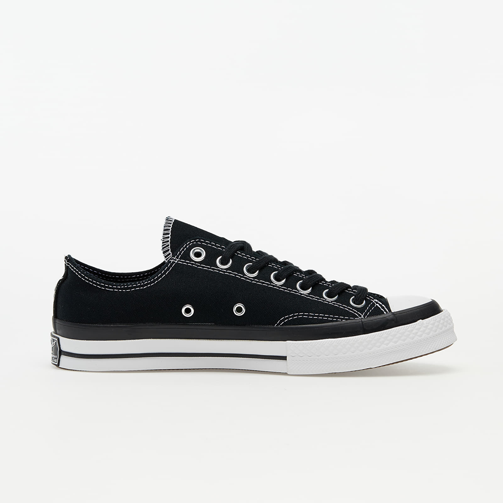 Men's shoes Converse x Fragment Design x Moncler Chuck 70 OX Black/ White/ Black