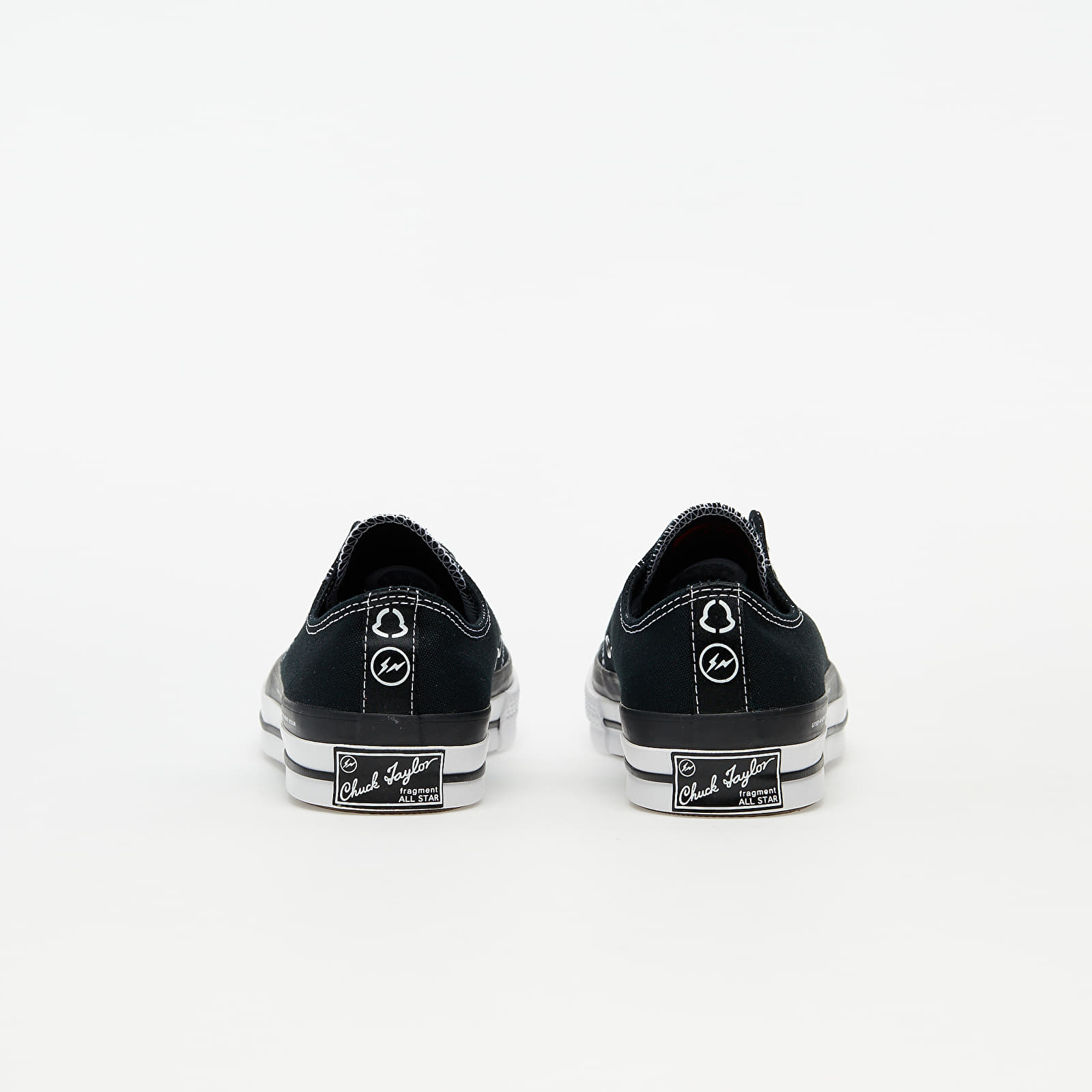 Men's shoes Converse x Fragment Design x Moncler Chuck 70 OX Black/ White/ Black
