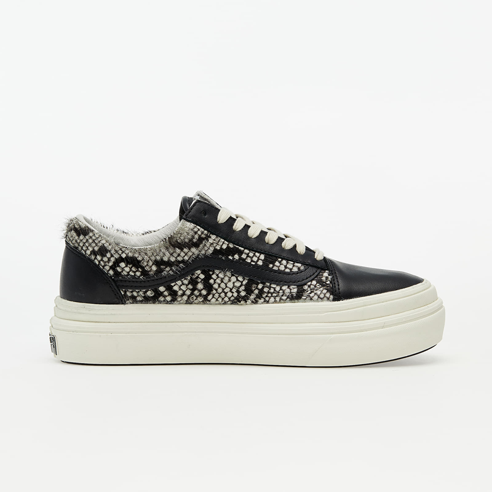 Men's shoes Vans Super ComfyCush Old Skool (Snake/ Pony) Black/ Marshmallow