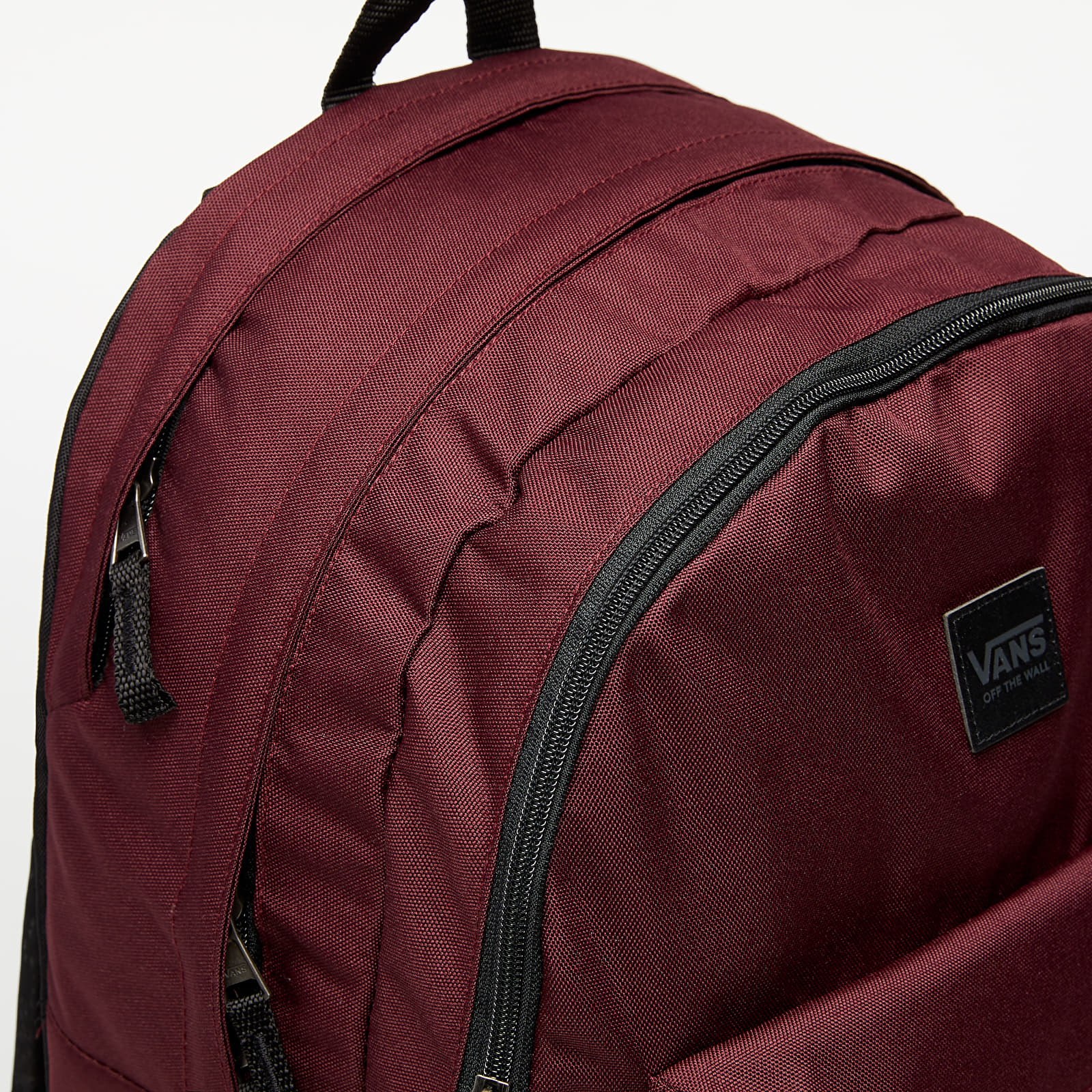 Maroon backpack vans discount