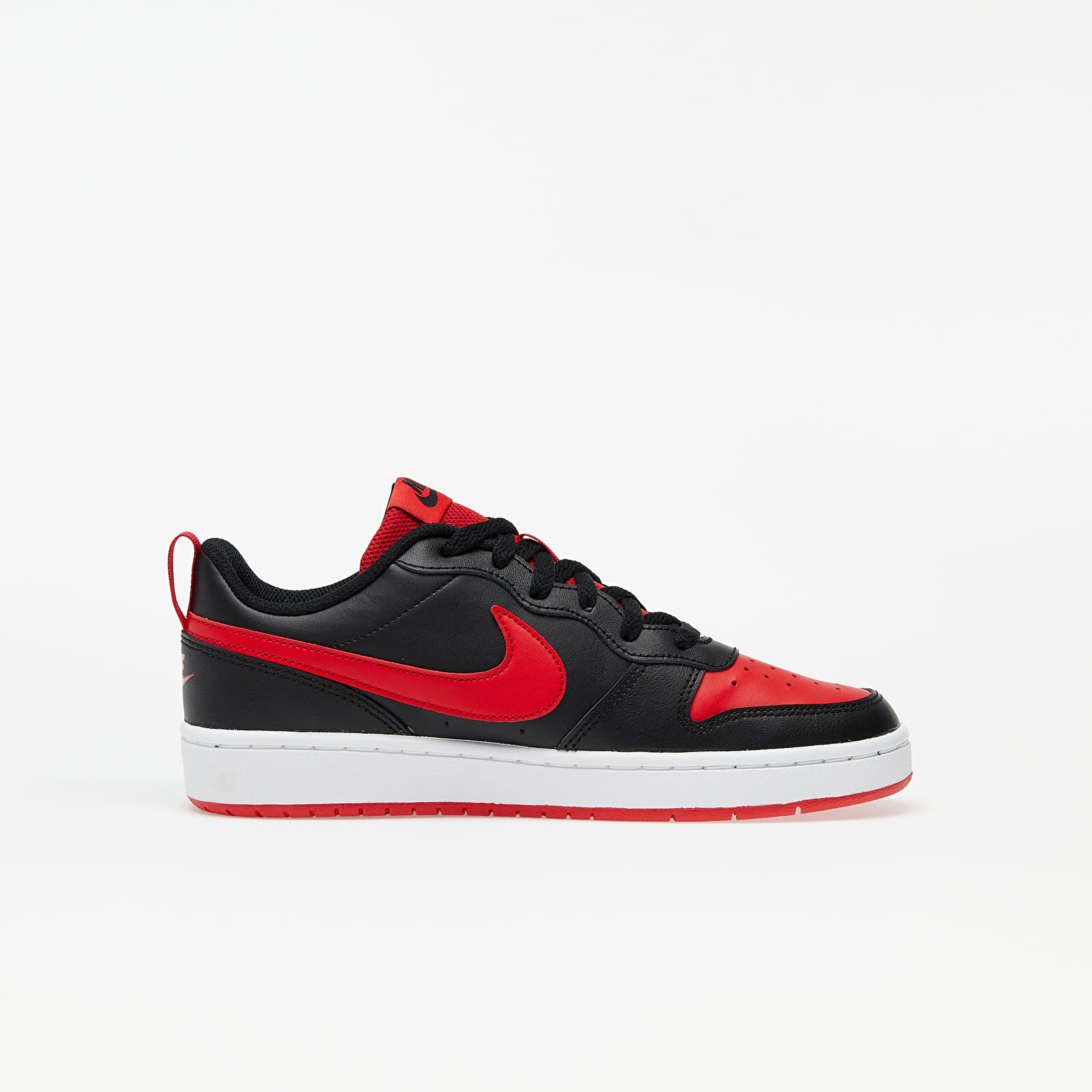 Gyerek sneakerek and cipők Nike Court Borough Low 2 (GS) Black/ University Red-White