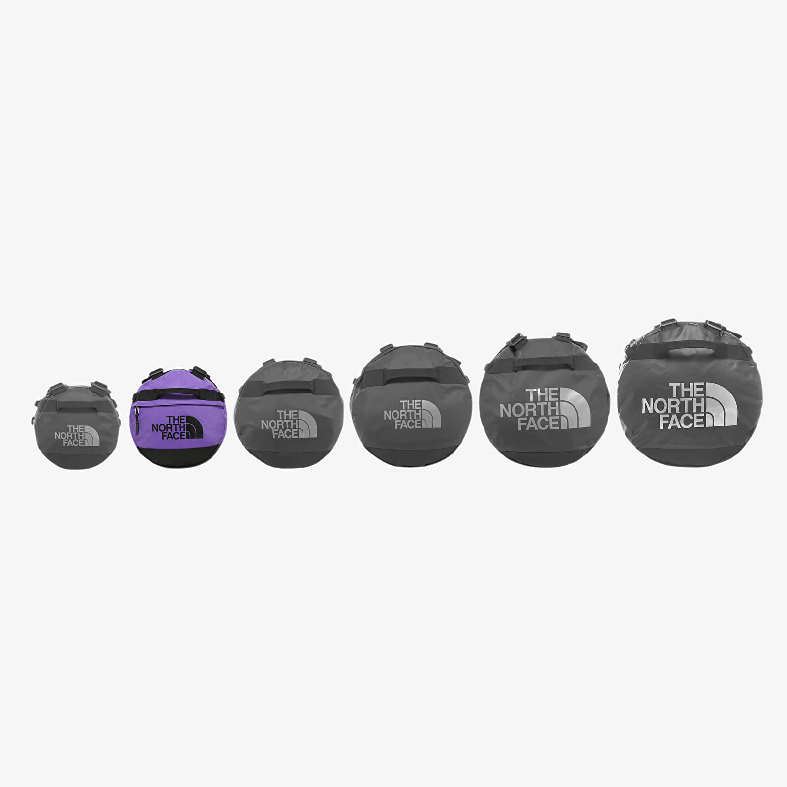 Umhängetaschen The North Face Base Camp Duffel - S Peak Purple/ Tnf Black