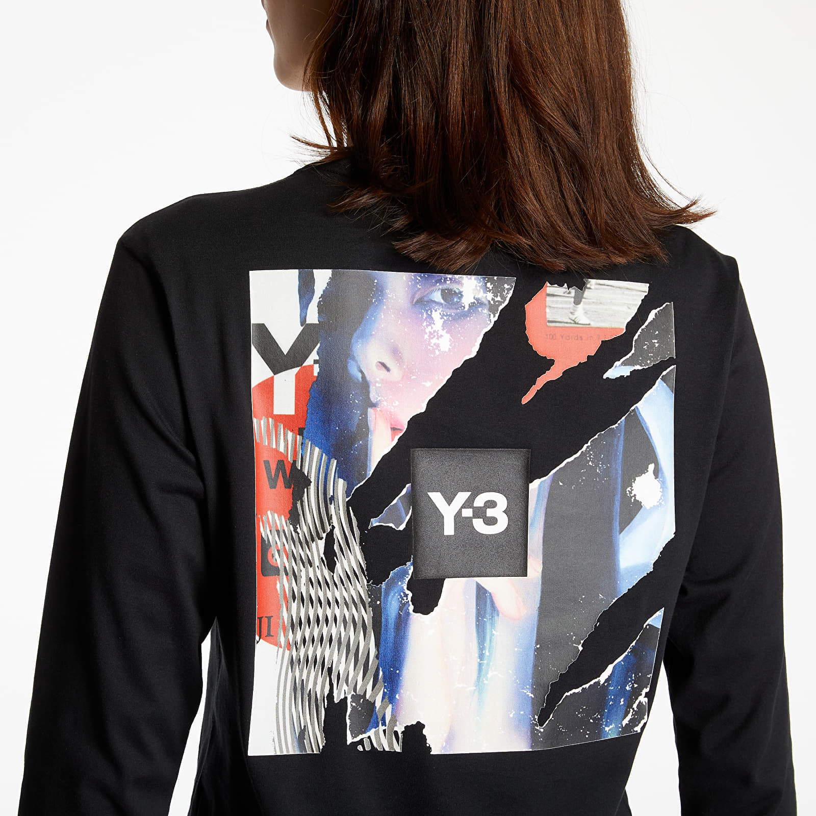 Tričká Y-3 Ch1 Gfx Longsleeve Tee Black