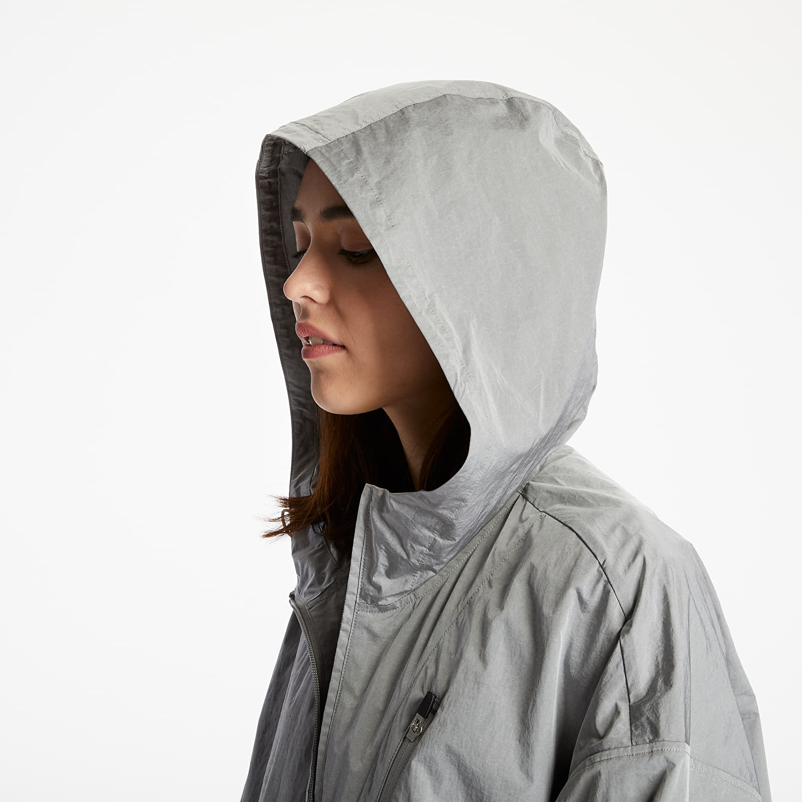 Geci Y-3 Ch1 Windbreaker Jacket Burnished Silver
