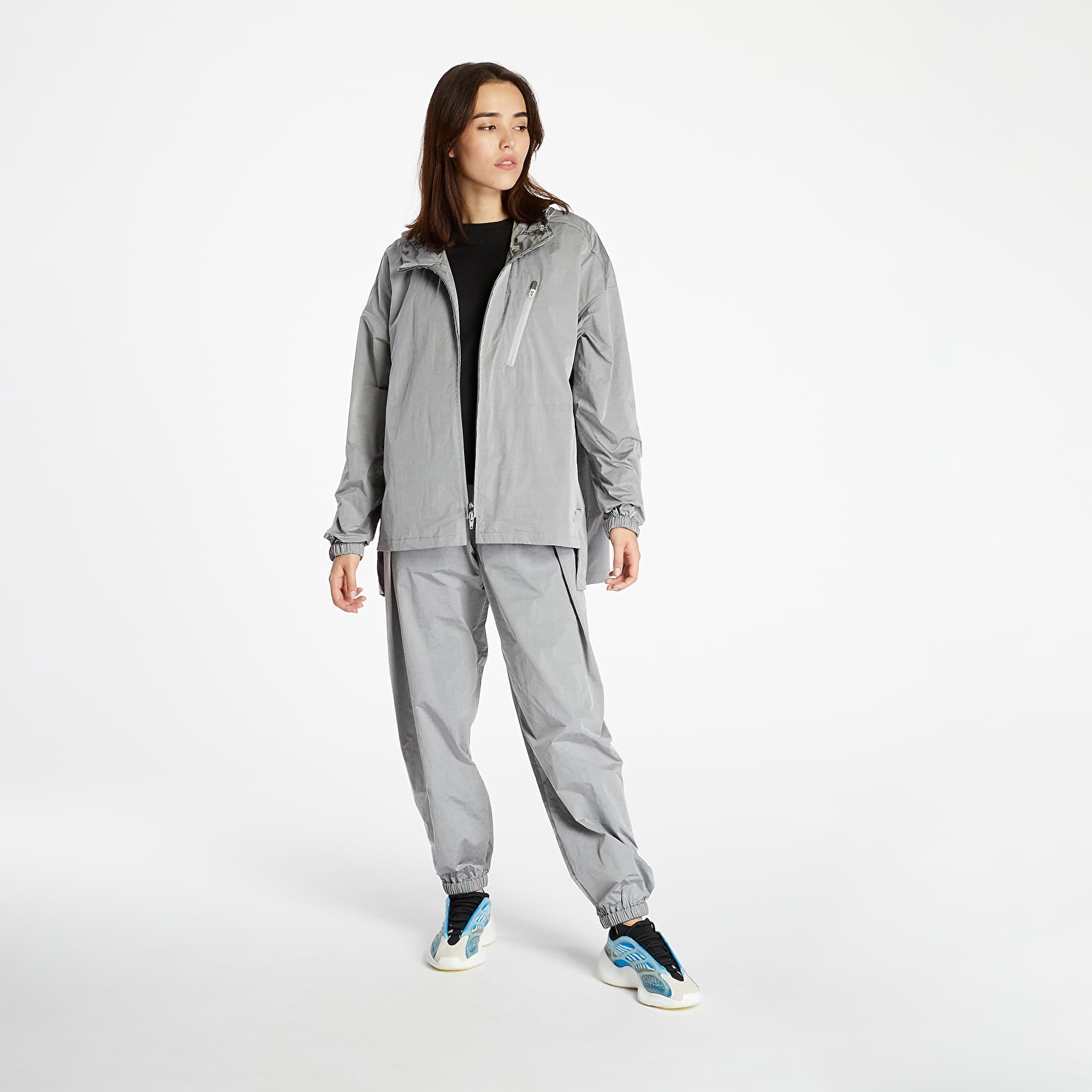 Geci Y-3 Ch1 Windbreaker Jacket Burnished Silver