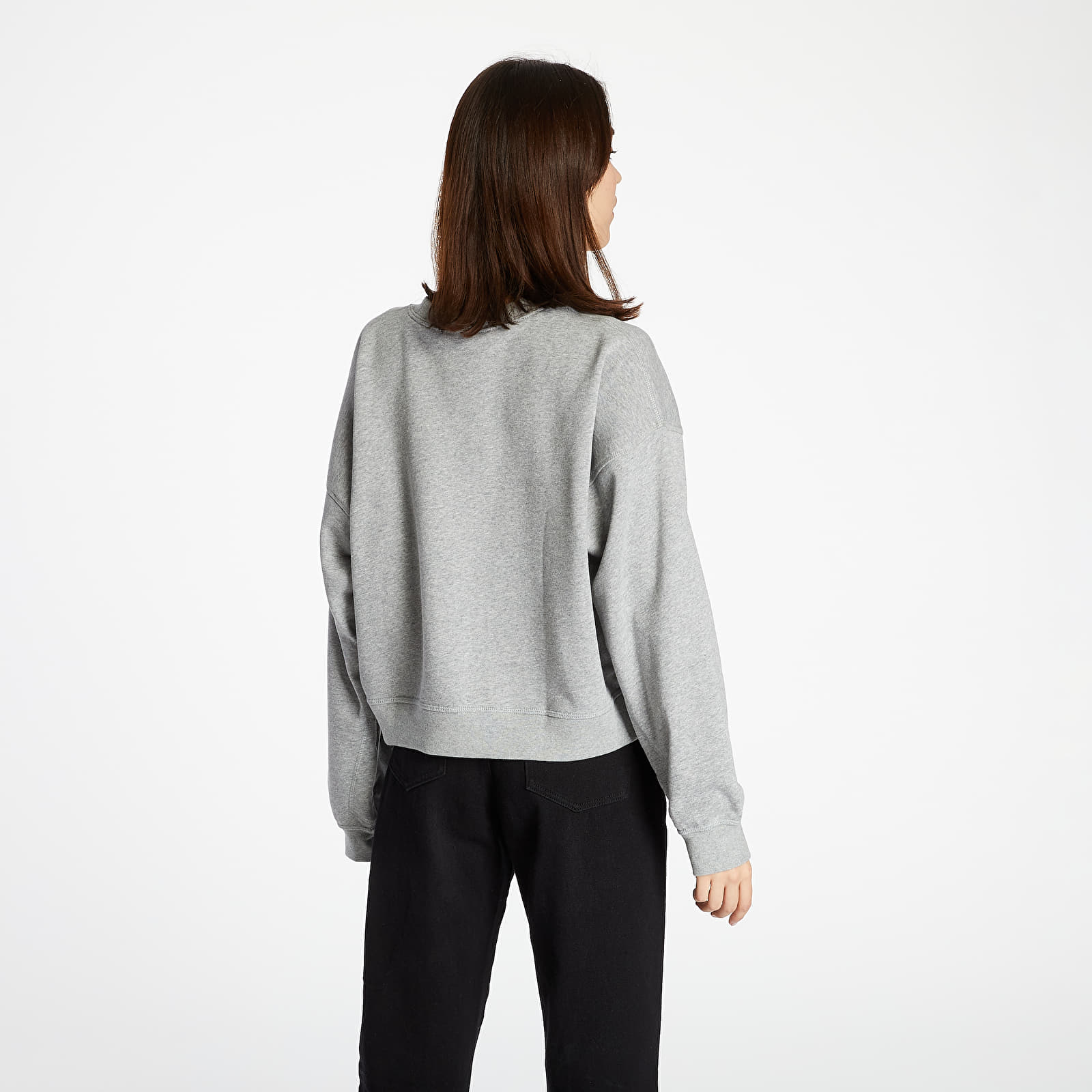 Džemperiai su gobtuvais ir džemperiai Nike Sportswear Crewneck Dk Grey Heather/ Multi Color