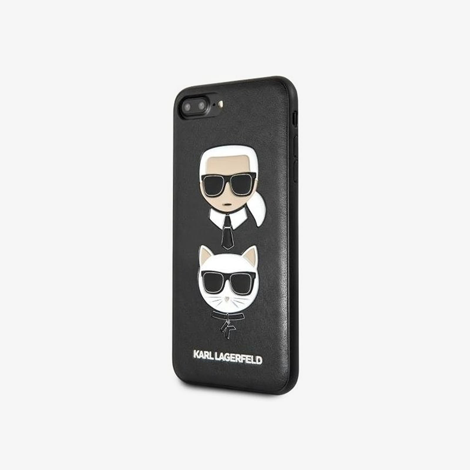 Dodatki Karl Lagerfeld Karl and Choupette iPhone 7/8 Plus Case Black