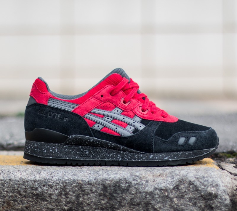 Men s shoes Asics Gel Lyte III Black Red