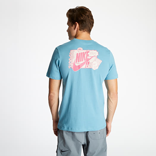 cerulean blue nike shirt