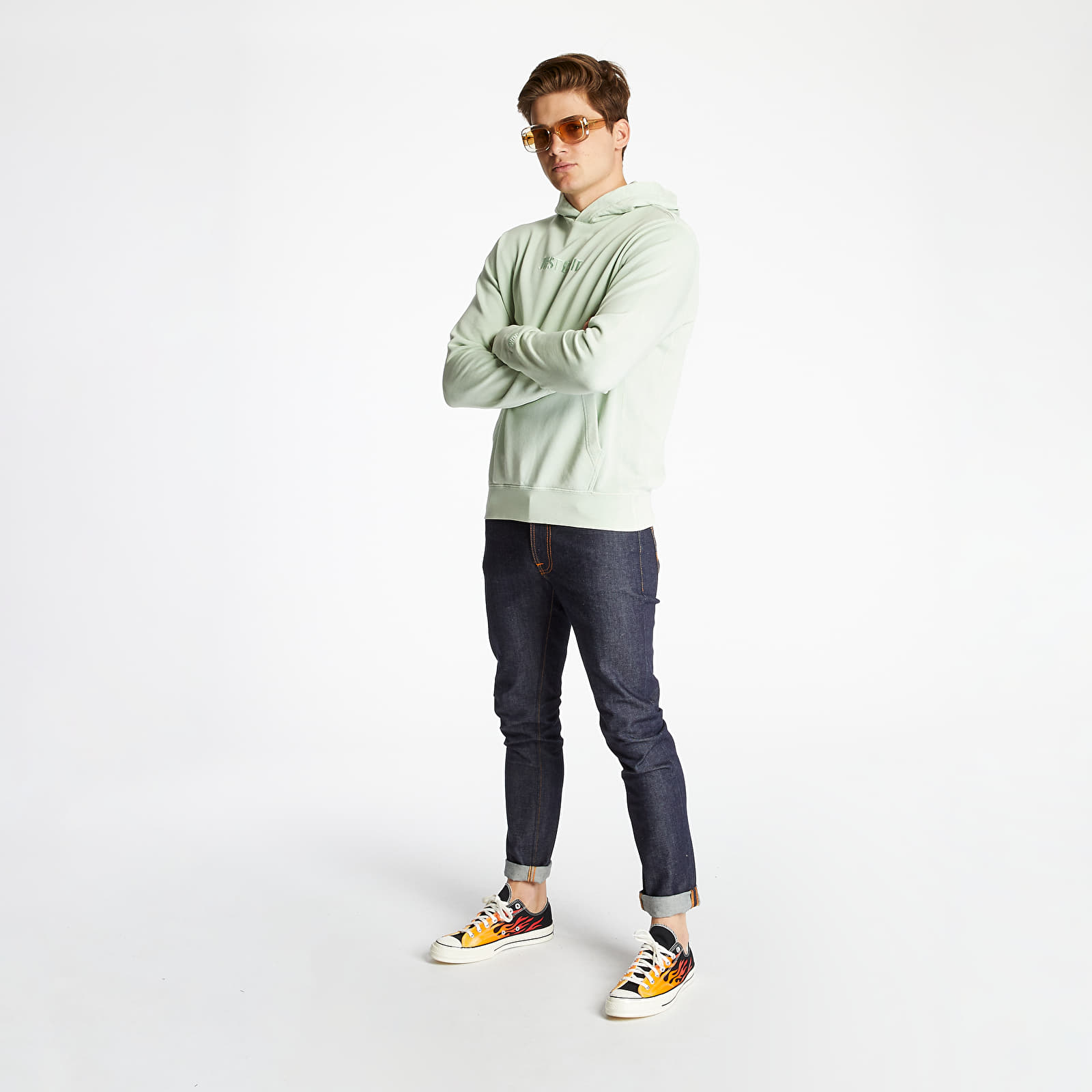 Hoodies and sweatshirts Nike Sportswear Just Do It Wash Hoodie Pistachio Frost Pistachio Frost Footshop
