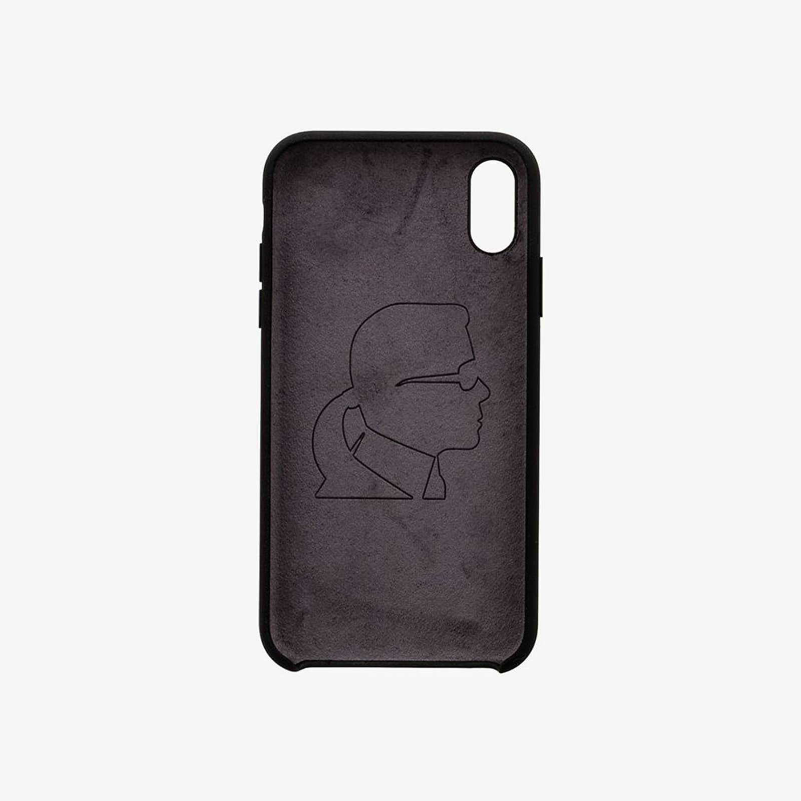 Accessories Karl Lagerfeld Full Body Iconic Silicone iPhone XR Case Black