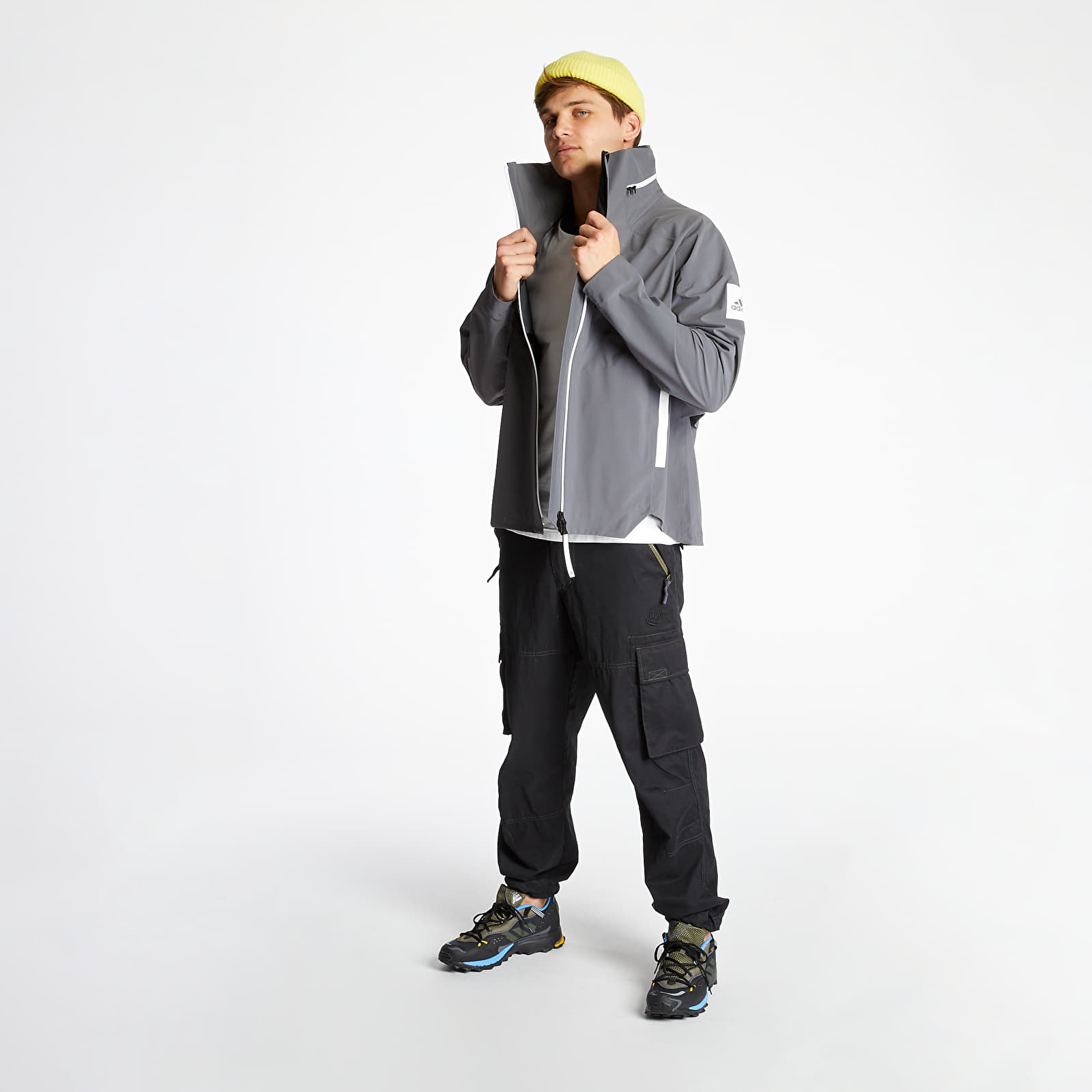 Jackets adidas Myshelter Jacket Grey Five White Footshop