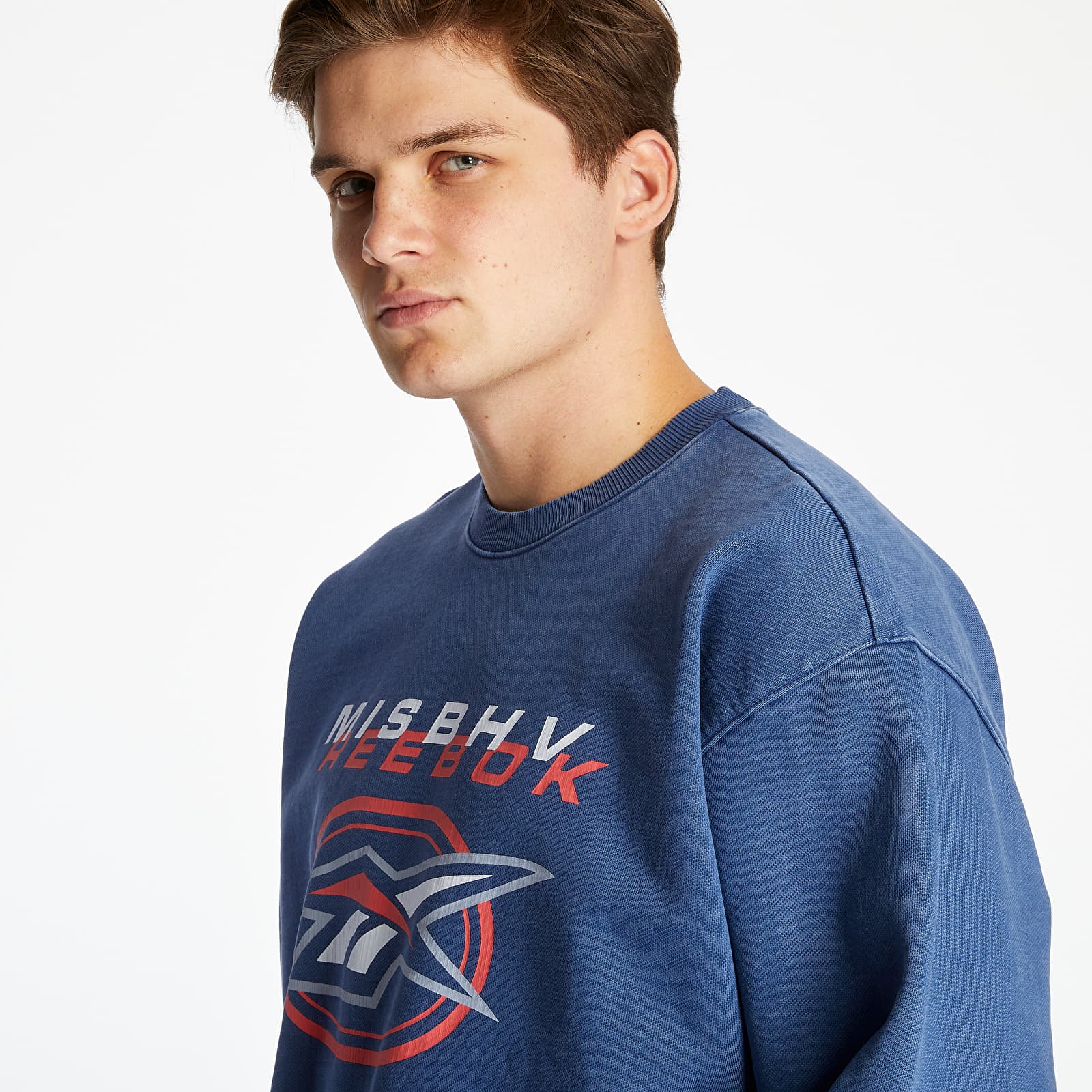 Reebok x MISBHV Planet Crewneck Collegiate Navy Footshop