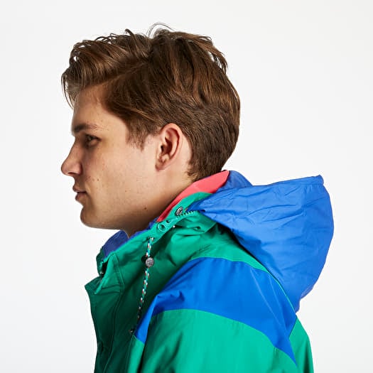 Jackets Columbia Monashee Anorak Emerald Green Lapis Blue Brt