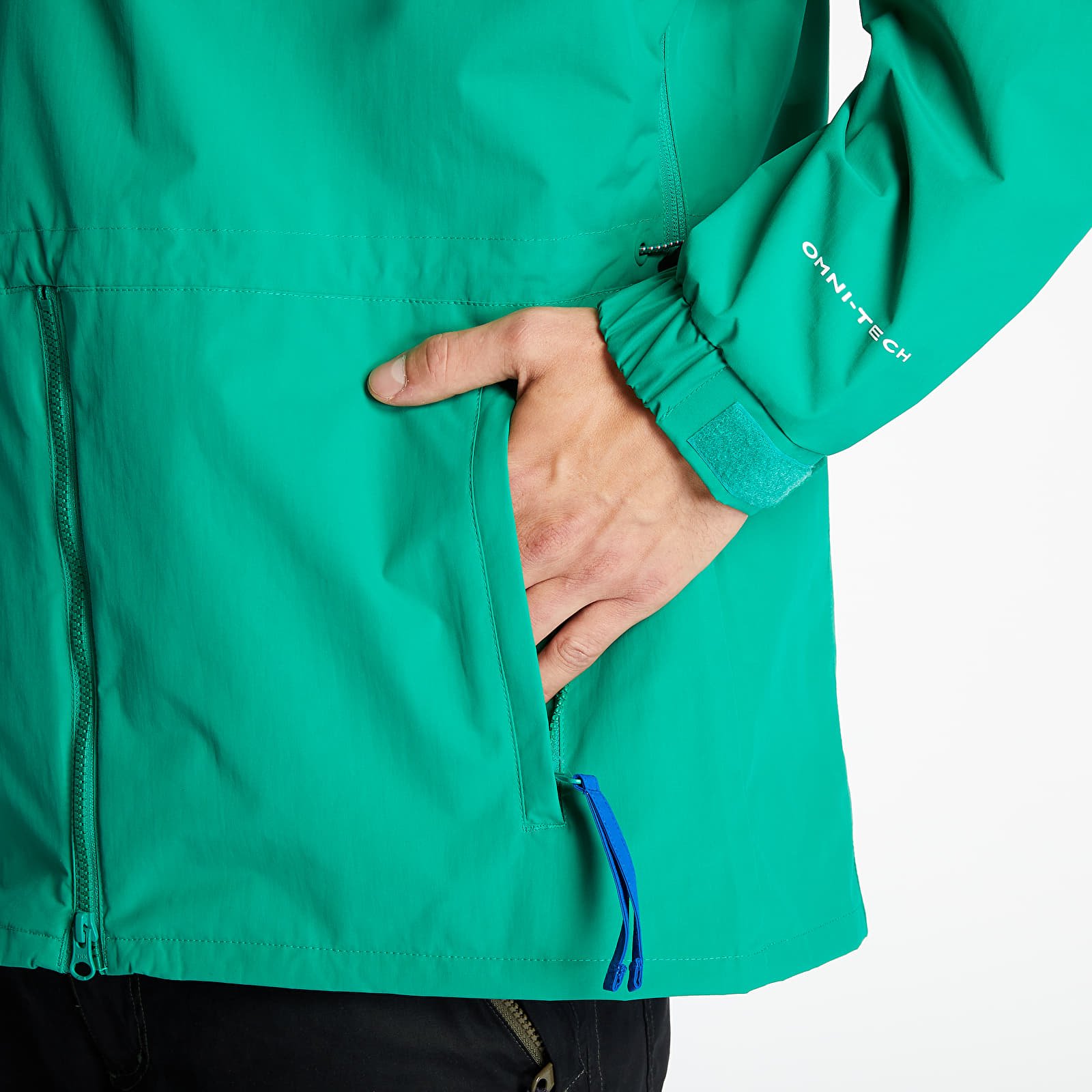 Chaquetas Columbia Monashee Anorak Emerald Green/ Lapis Blue/ Brt Geranm