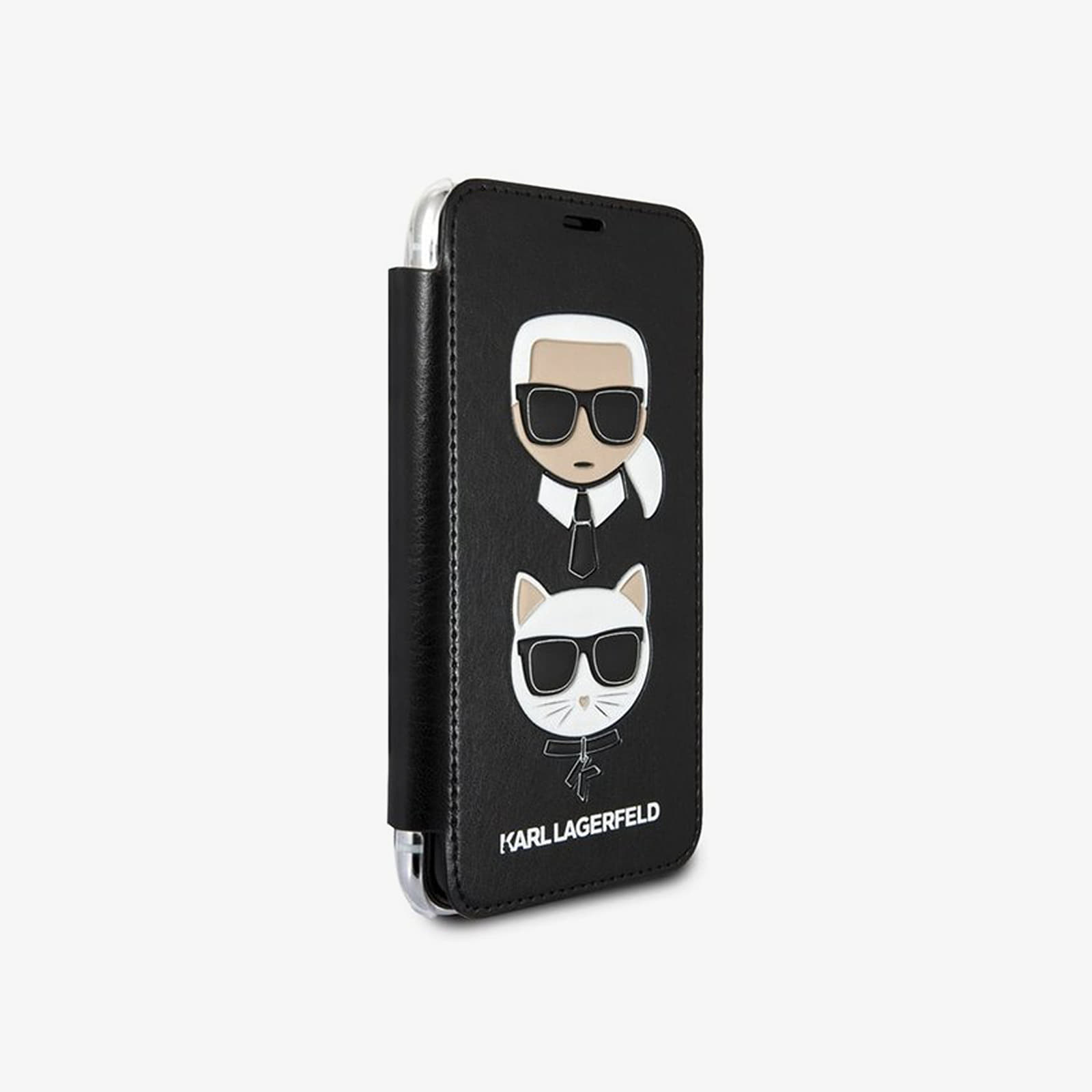 Other accessories Karl Lagerfeld Karl and Choupette Book iPhone XS Max Case Black