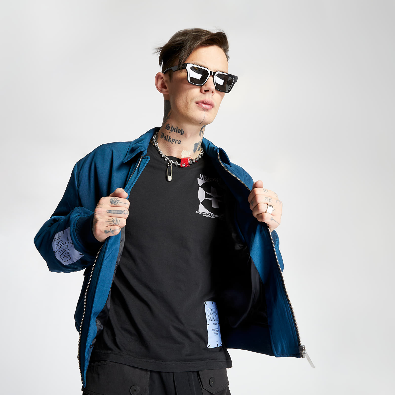 Jackets McQ Jacket Blue