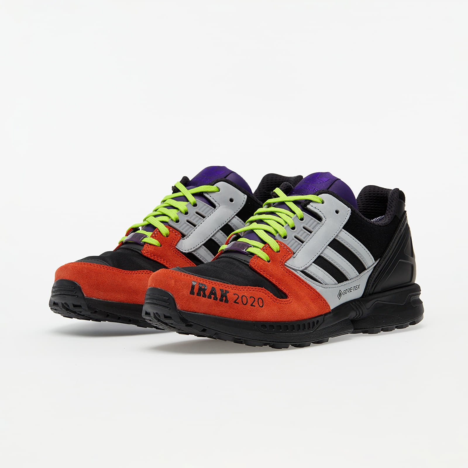 Мужская обувь adidas Irak ZX 8000 GTX Core Black/ Clear Onix/ Solar Red