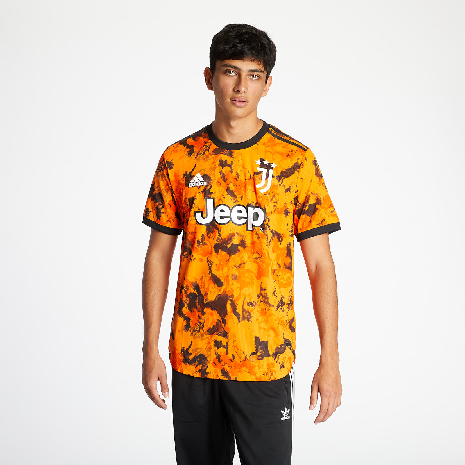 T-Shirts adidas Juventus 3rd Authentic Jersey Orange