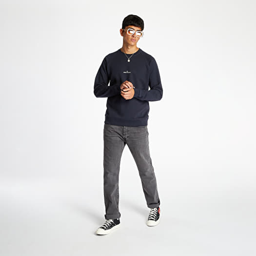 Hoodies and sweatshirts Norse Projects Ketel Wave Logo Hoodie Dark Navy Footshop