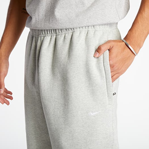 Pants and jeans NikeLab Fleece Pants Grey Heather White Footshop