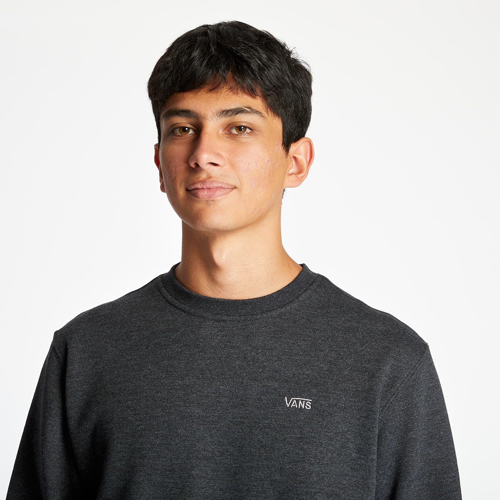 Sudaderas Vans Basic Crew Fleece Black Heather