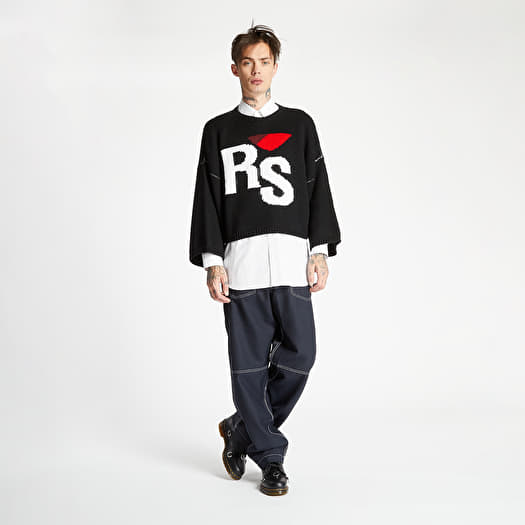 Sweaters RAF SIMONS Oversized RS Sweater Black | Footshop