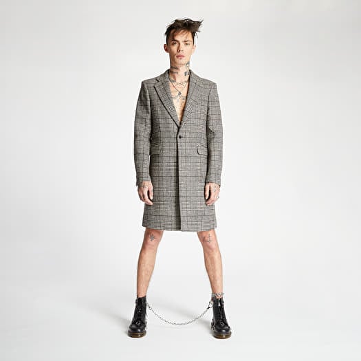 RAF SIMONS Slim Fit Single Breasted Coat