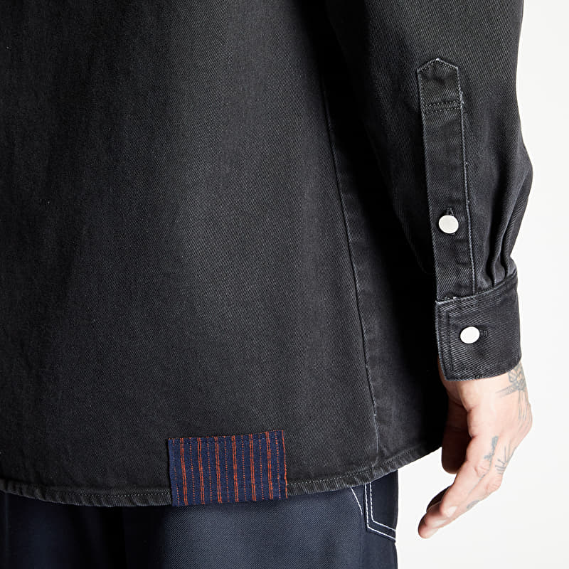 Shirts RAF SIMONS Slim Fit Denim Shirt Black (202-242-10134-00099