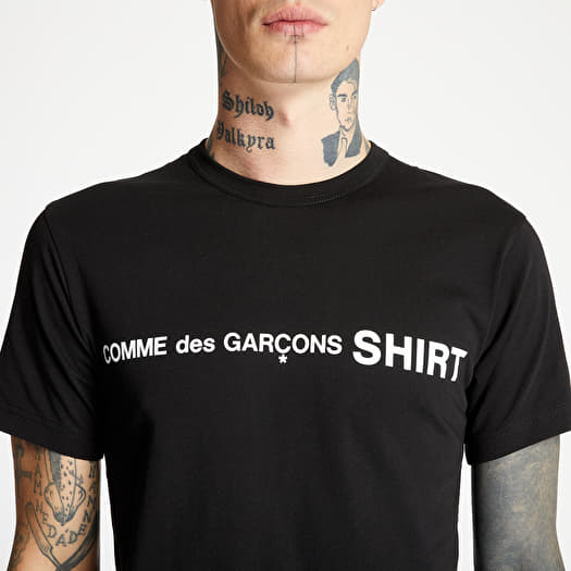 T-shirts COMME des Garçons SHIRT Tee Black (W28116-1) | Footshop
