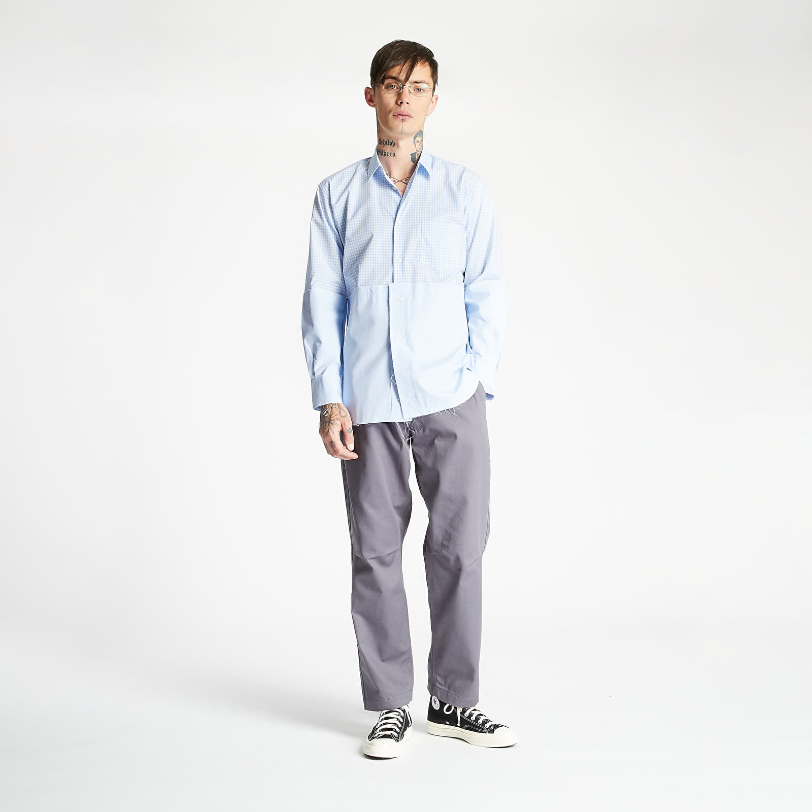 Shirts Comme des Garçons SHIRT Longsleeve Shirt Blue