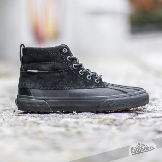 Vans Women Sk8-Hi Del Pato MTE Sneakers Duck Boot Black Suede Leather size 10 Vans UA SK8-Hi Del Pato MTE-2 BLACK - Gangstagroup.com  main image 2